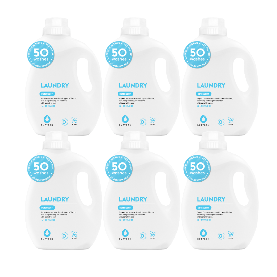 LAUNDRY Detergent Pack (6 bottles)